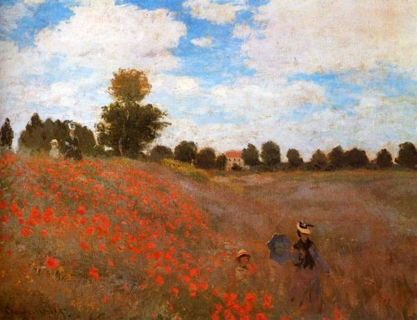Monet Claude Wild Poppies Near Argenteuil